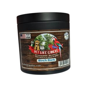 Birch Bark Candle