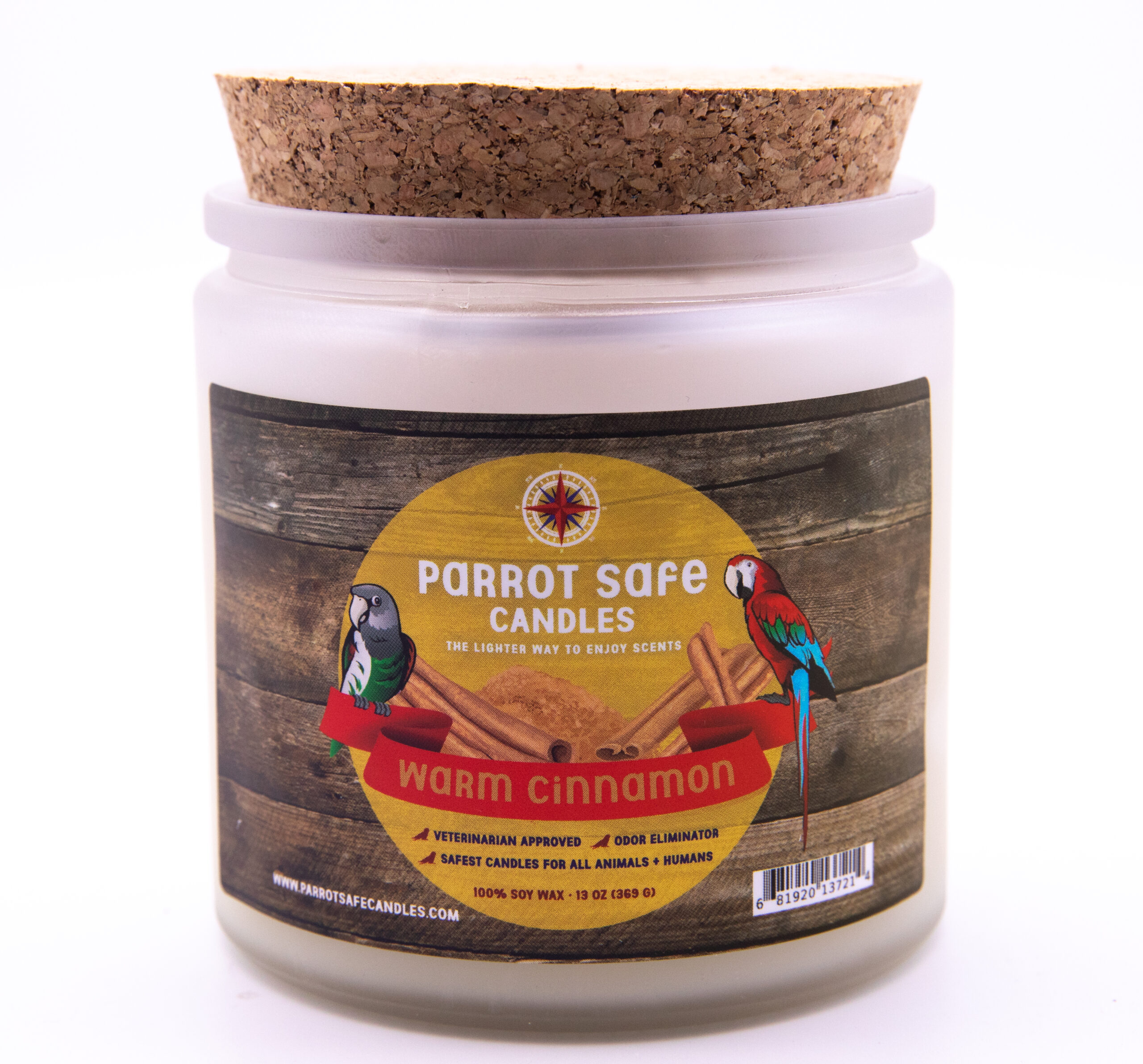 Warm Cinnamon Candle Pet Safe Candles