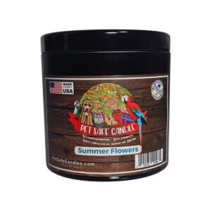 Summer Flowers Candle